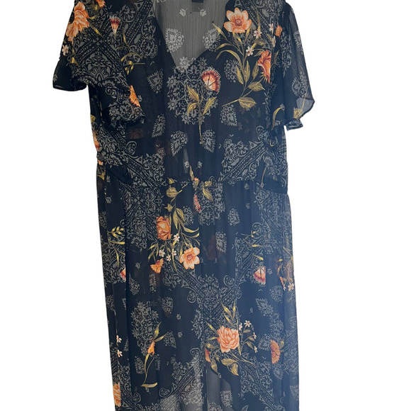 torrid Other - SOLD>>>>Torrid Kaftan Cover Up Sheer Floral